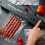 Aparat de sigilat si vidat vacuum sealer, 220v, 90w, negru
